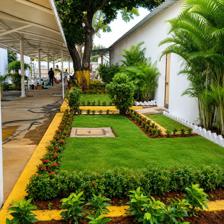 Coastal Zen Villa Garden